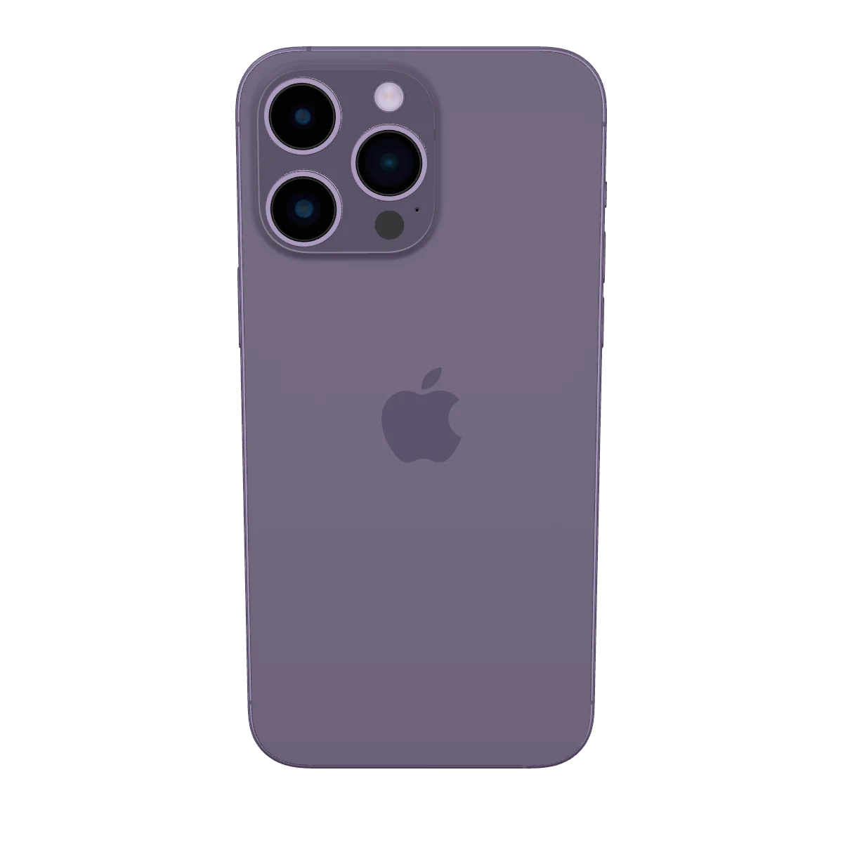 iPhone 14 Pro em 3D, modelo ilustrativo