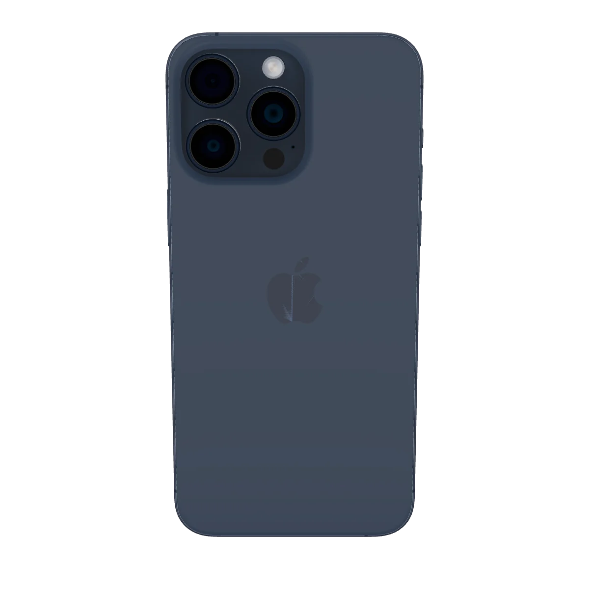 iPhone 15 Pro em 3D, modelo ilustrativo