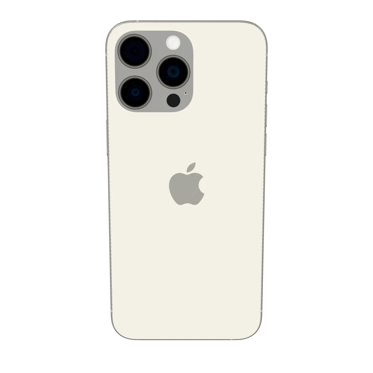 iPhone 15 Pro Max em 3D, modelo ilustrativo