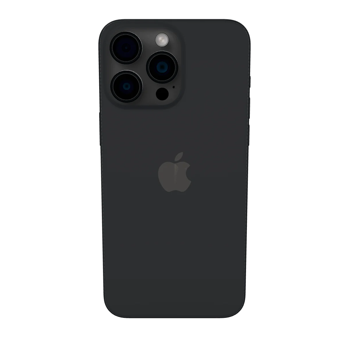 iPhone 15 Pro em 3D, modelo ilustrativo
