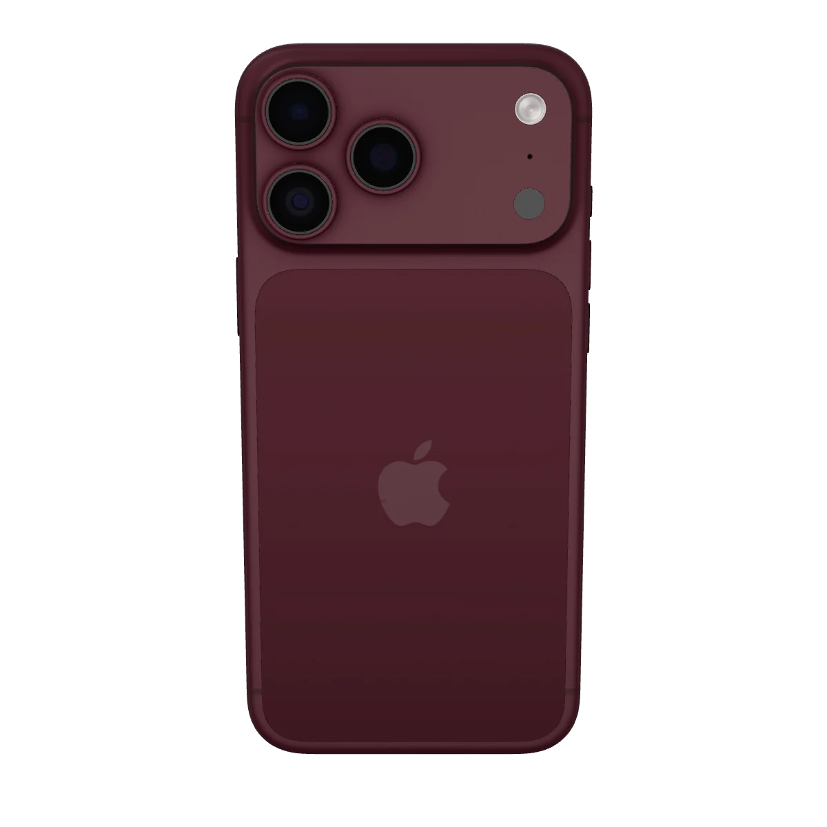 iPhone 18 Pro em 3D, modelo ilustrativo
