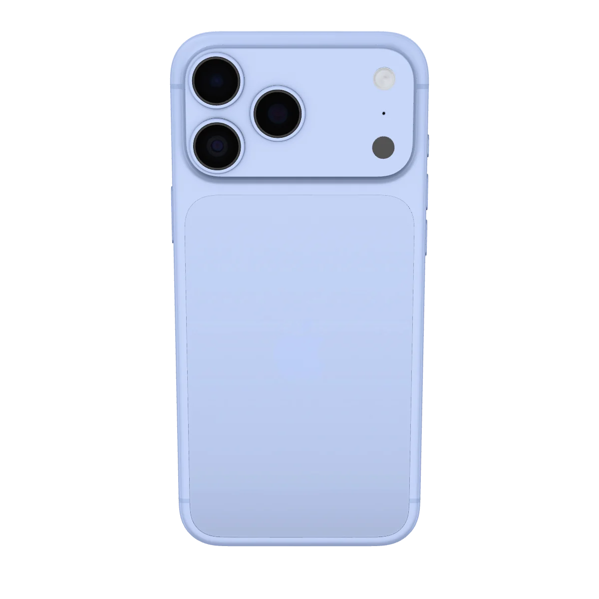 iPhone 18 Pro em 3D, modelo ilustrativo