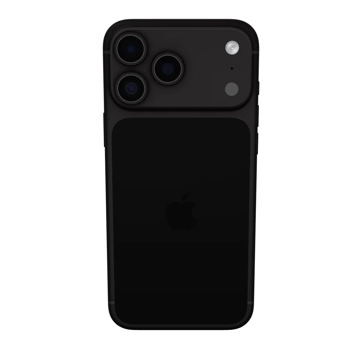 iPhone 18 Pro Max em 3D, modelo ilustrativo