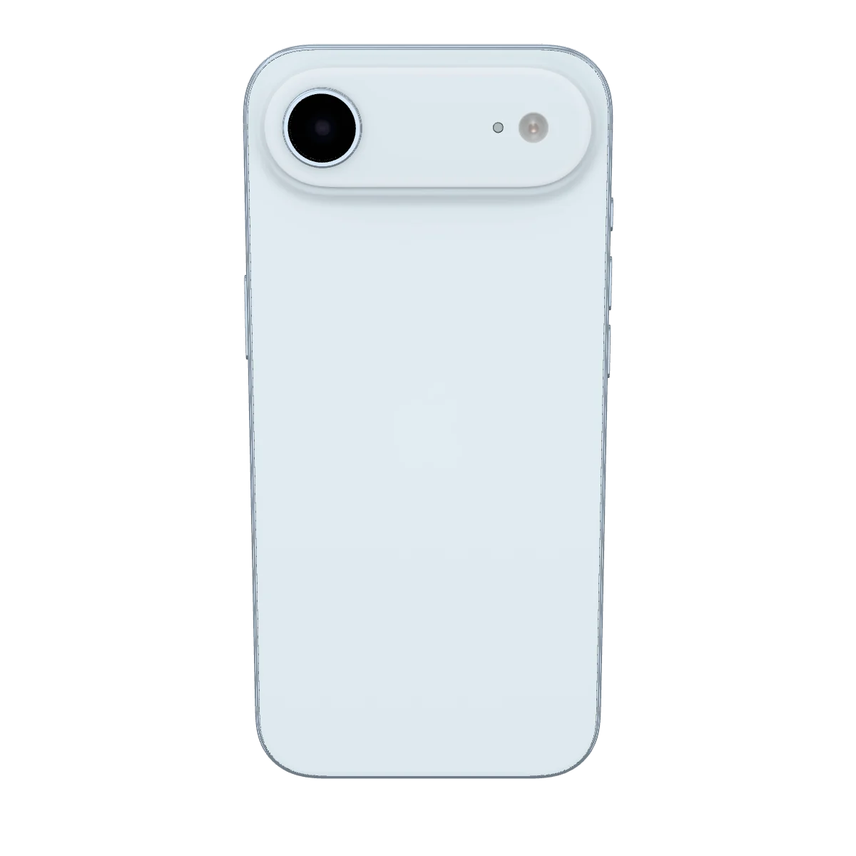 iPhone Air em 3D, modelo ilustrativo