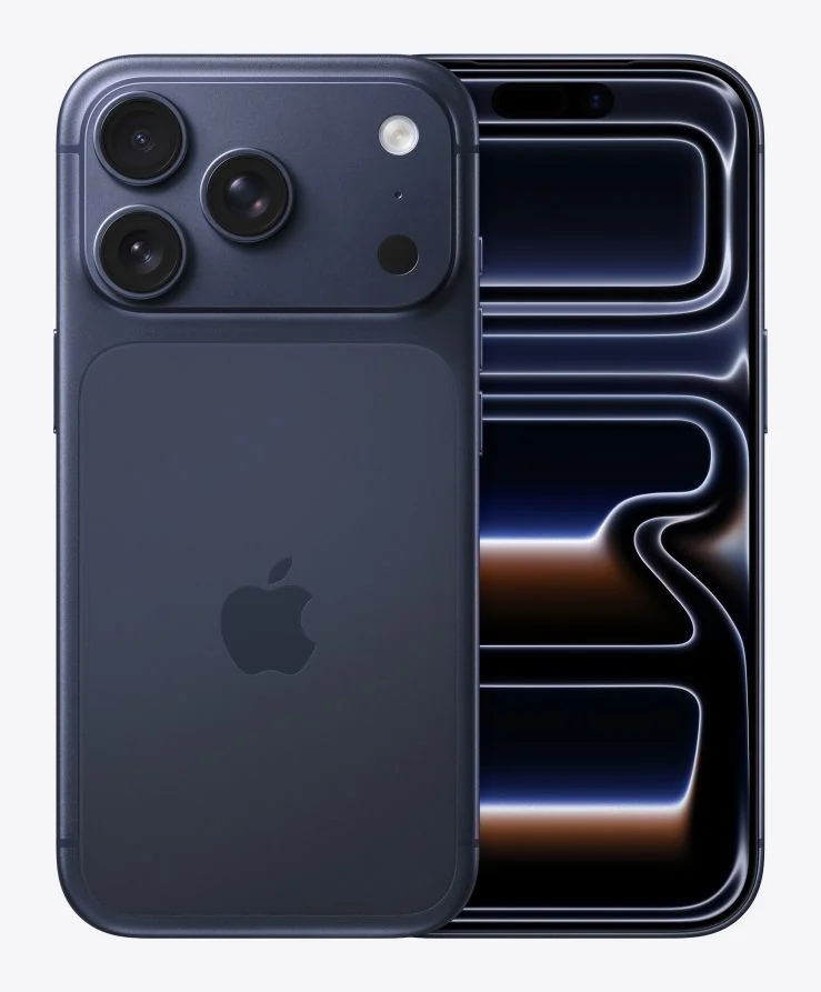 iPhone 17 Pro Azul-intenso: imagem ilustrativa 1
